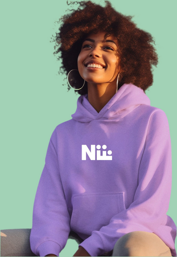 Nevafold Vibrant hoodie Unisex Classic relaxed fit 100% cotton